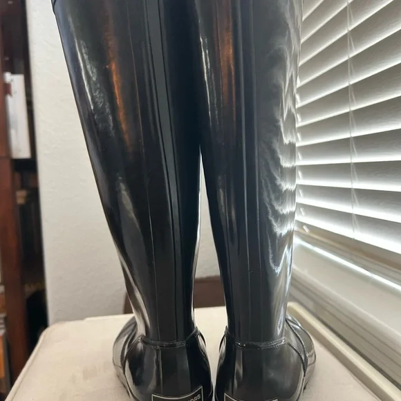 Michael Kors Knee-High Women's Rain Boots - Picture 3 of 5